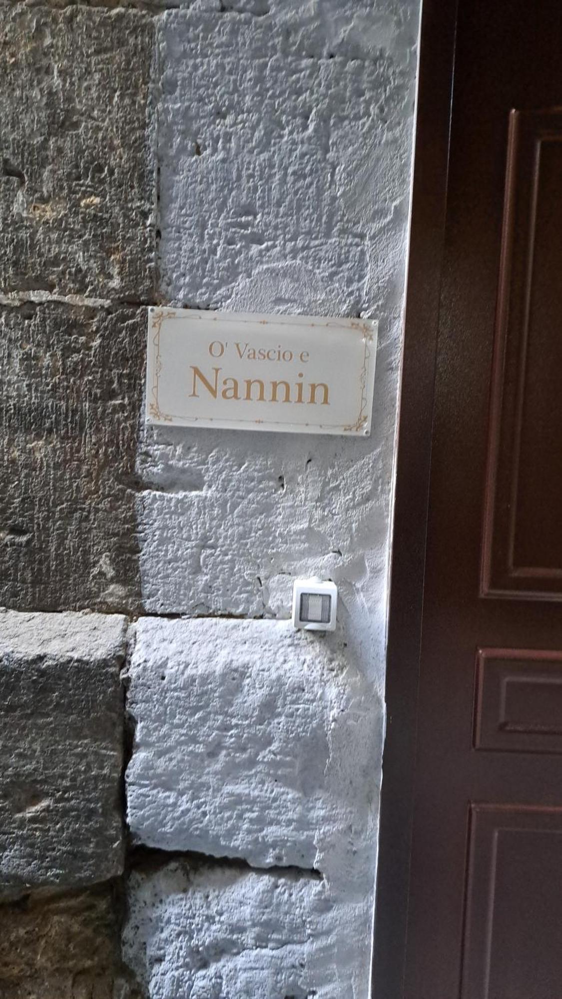 O Vascio E Nannin Lejlighed Napoli Eksteriør billede